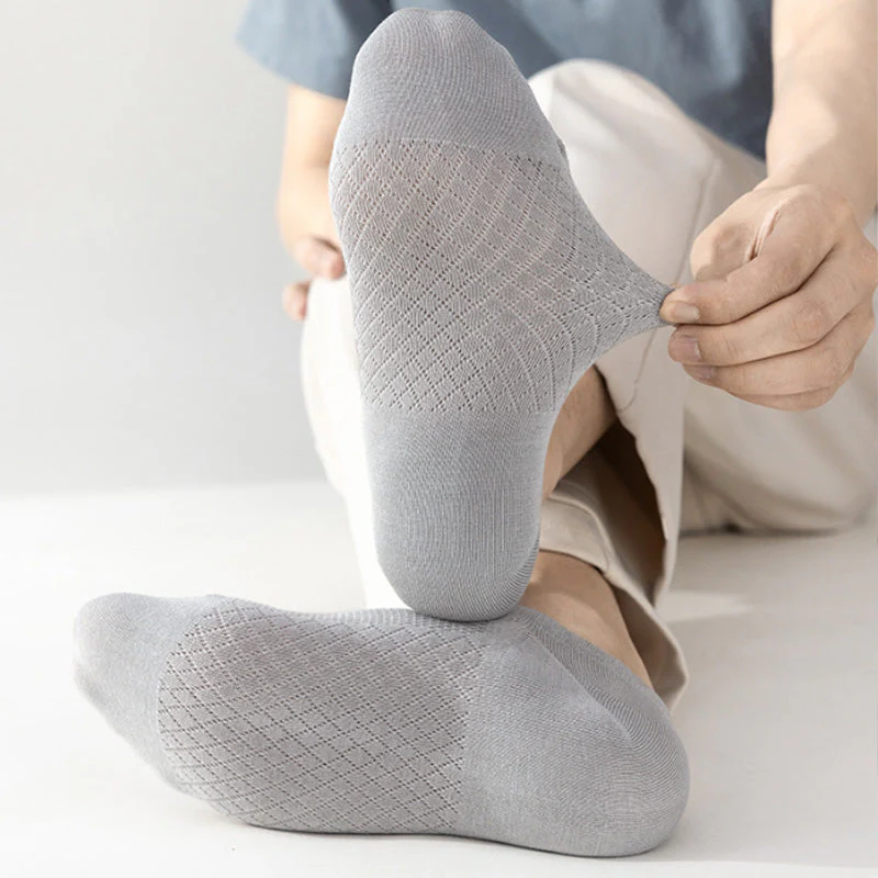 💖Men's Anti-Odor Mesh Breathable Socks - Image 6