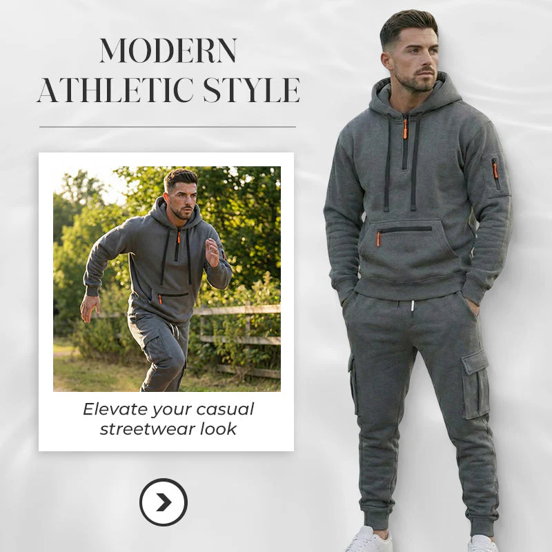 Men's Winter 2-Piece Tracksuit Set - Image 2