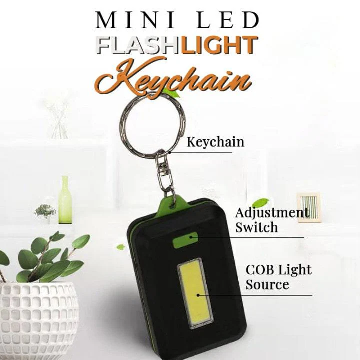 Mini LED Flashlight Keychain - Image 3