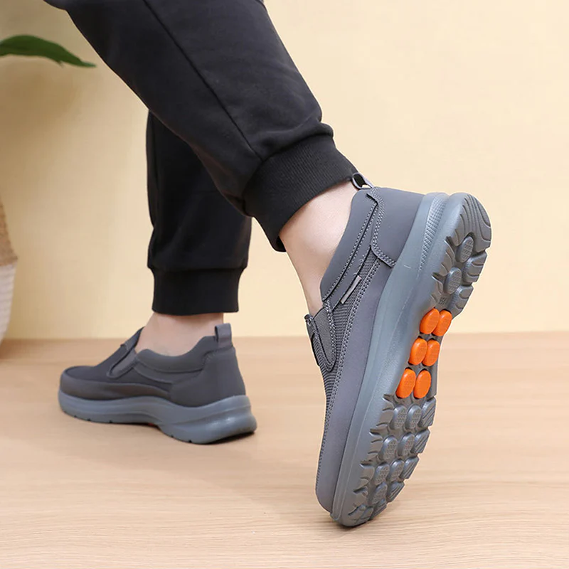 ๐40% OFF NOW! โจ Men's Orthopedic Breathable Slip-On Sneakers - Arch Support with Memory Foam Insoles for All-Day Comfort ๐โโ๏ธ๐จ - Image 6