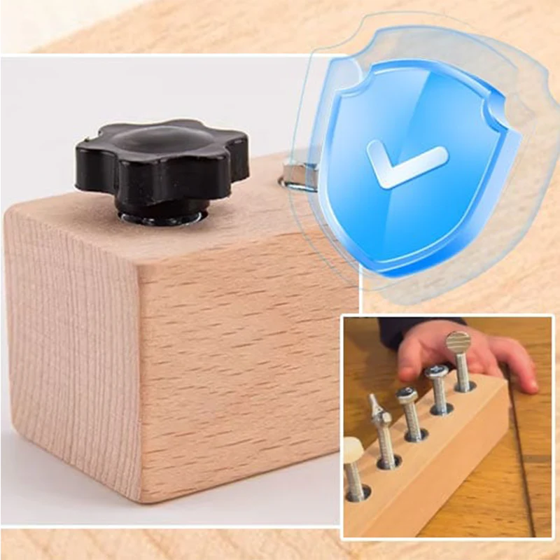🥳40%  OFF!🪵Montessori Wooden Screw Driver Board Toy - Image 6