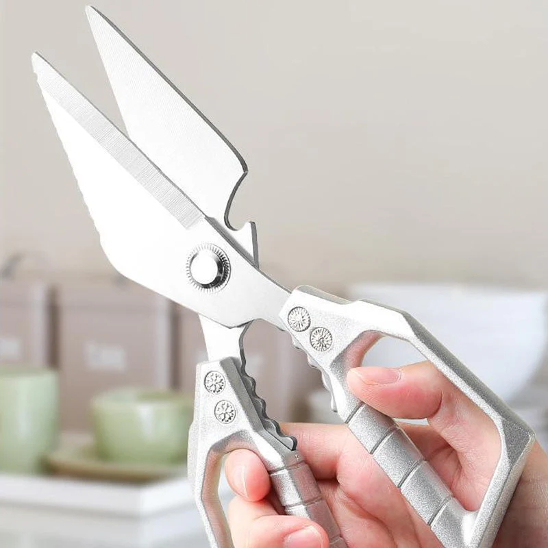 ✂️Heavy-Duty Kitchen Scissors - Multi-Function & Dishwasher Safe, Perfect for Poultry, Herbs and Daily Use 🍗✨ - Image 7