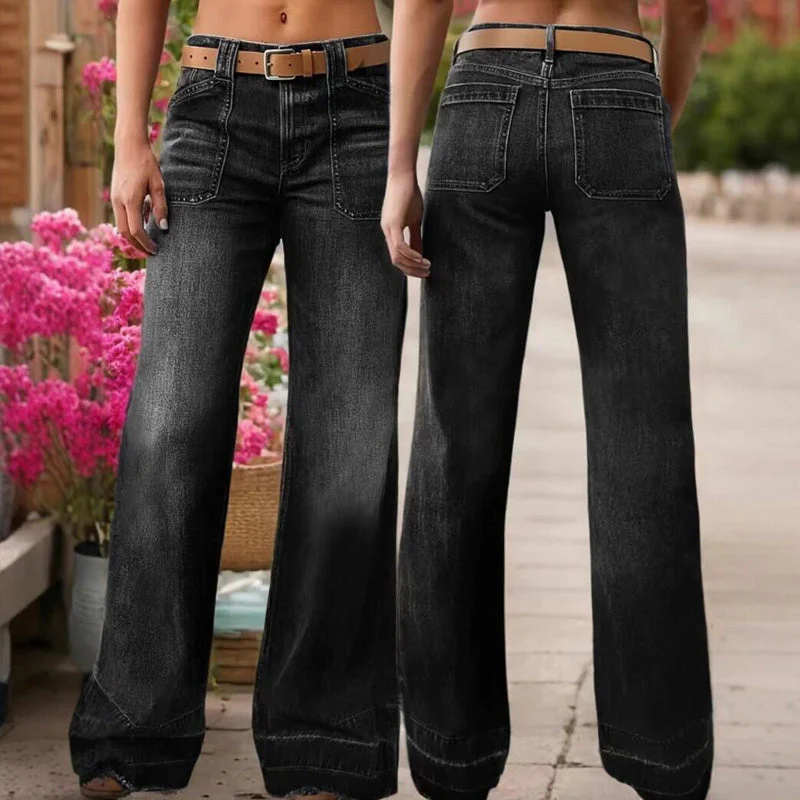 👖Women's Retro Flare Jeans with Pockets🔥 - Image 10