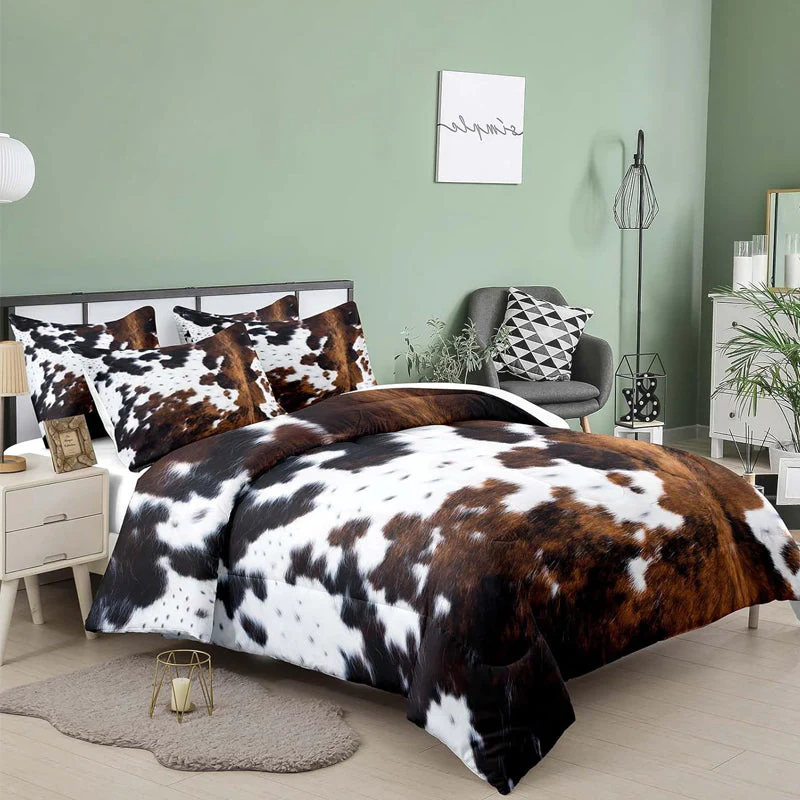 Cow Print Duvet Cover Set - Image 2