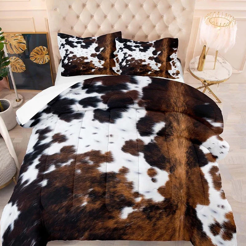 Cow Print Duvet Cover Set - Image 3