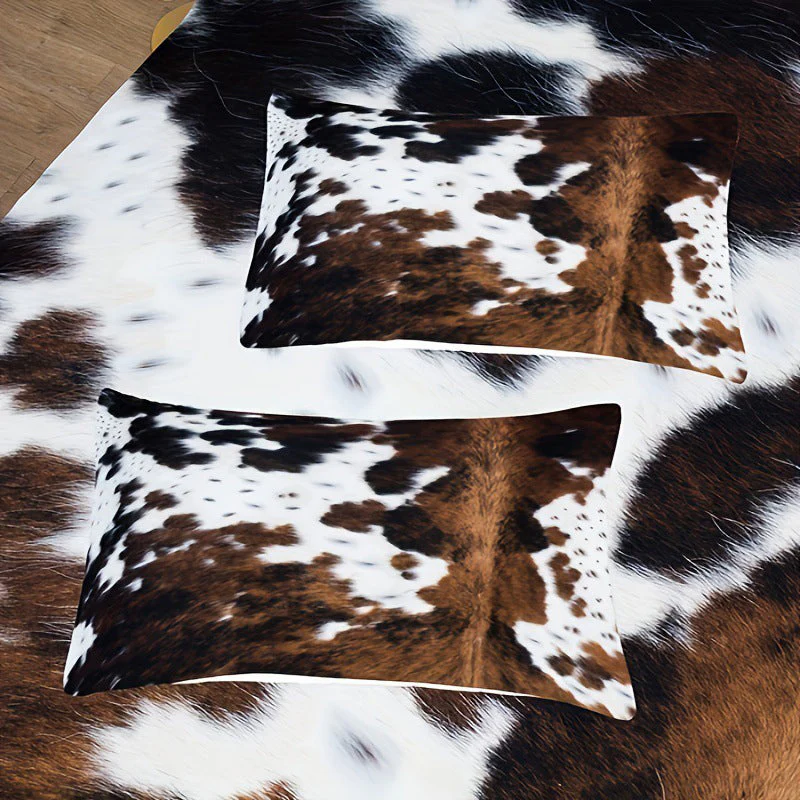 Cow Print Duvet Cover Set - Image 6