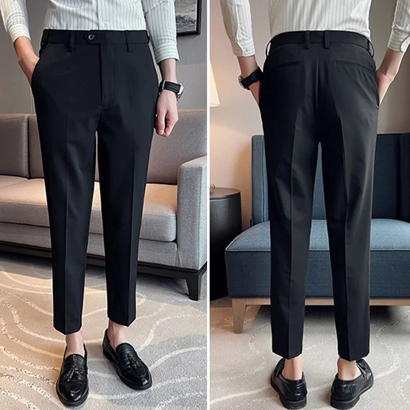 Men’s Stretch Straight-fit Pants - Image 2