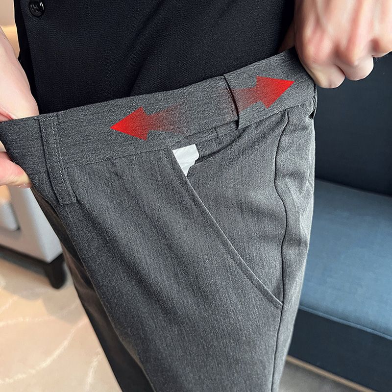 Men’s Stretch Straight-fit Pants - Image 4