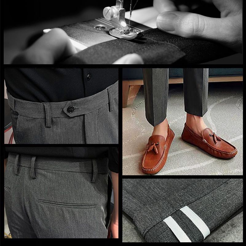 Men’s Stretch Straight-fit Pants - Image 7