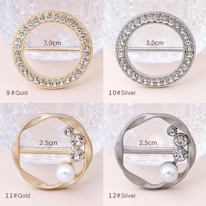 Classic All-match Pearl Rhinestone Buckles - Image 10