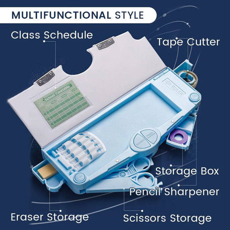 Large Capacity Multifunctional Pencil Case - Image 4