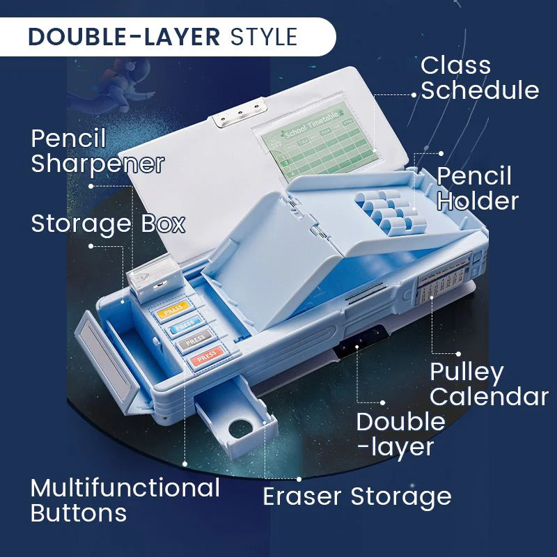 Large Capacity Multifunctional Pencil Case - Image 5