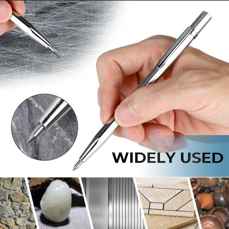 🔥Max Savings! £2.99/item🎉Metal Plate Glass Marker Lettering Pen - Image 3