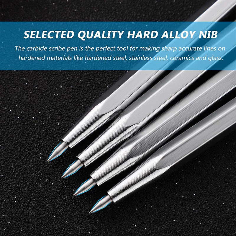 🔥Max Savings! £2.99/item🎉Metal Plate Glass Marker Lettering Pen - Image 4