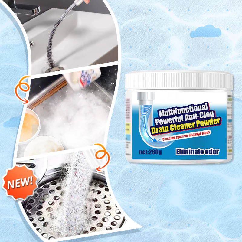 🫧Flash Sale⚡30K+ SOLD!Powerful Dissolving Deodorizing Floor Drain Cleaner Powder for Pipe Clearing - Image 8