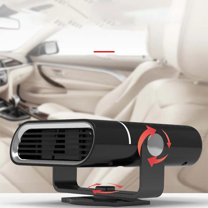 📢40% OFF! 🚗2-in-1 portable car heater with 360° rotation - Image 4