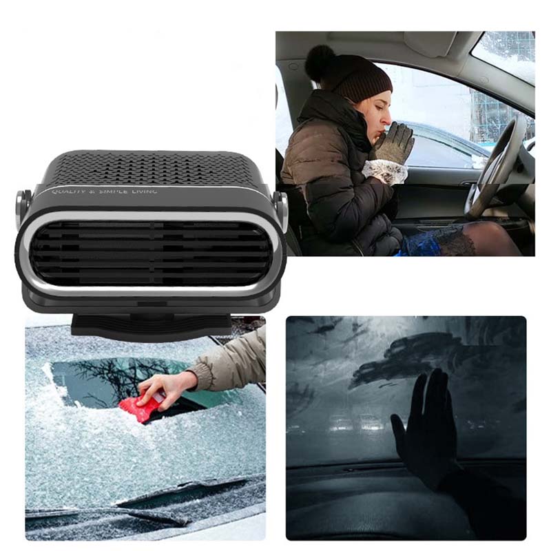 📢40% OFF! 🚗2-in-1 portable car heater with 360° rotation - Image 5