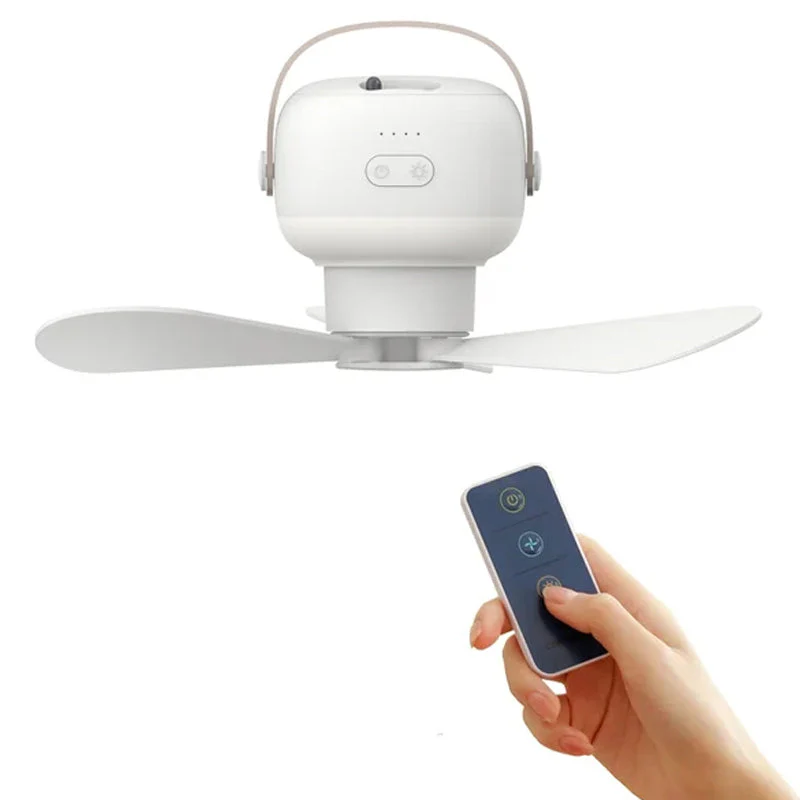 Portable Silent Ceiling Fan with Light - Image 5