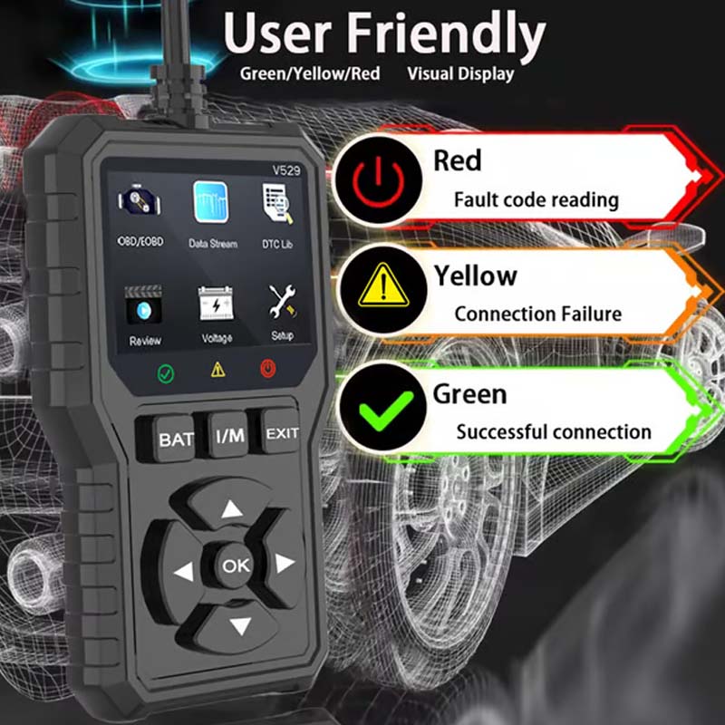 🔧✨Professional OBD2 diagnostic tool: accurate and fast analysis, compatible with most vehicles 🚗📱 - Image 7