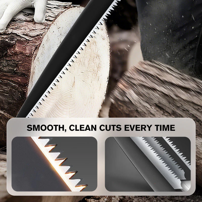 🌿40% OFF NOW ! ⚡ Lightweight And Sharp Universal Pruning Saw With Sheath – SK5 Steel, Fast Cutting & Ergonomic Grip 🔪 - Image 5