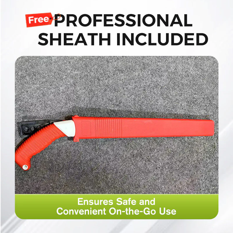 🌿40% OFF NOW ! ⚡ Lightweight And Sharp Universal Pruning Saw With Sheath – SK5 Steel, Fast Cutting & Ergonomic Grip 🔪 - Image 7