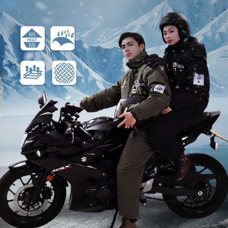 🧥❄️Winter Specials 40% off❄️ Winter Outdoor Riding Insulated Full-Body Suit