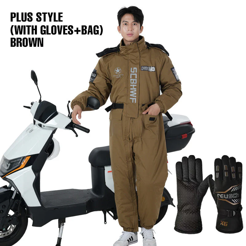 🧥❄️Winter Specials 40% off❄️ Winter Outdoor Riding Insulated Full-Body Suit - Image 13