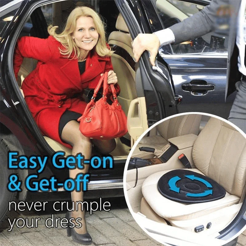 🔥40% off!💺360° Rotating Seat Cushion😌 Lumbar Support & Pressure Relief 🚗