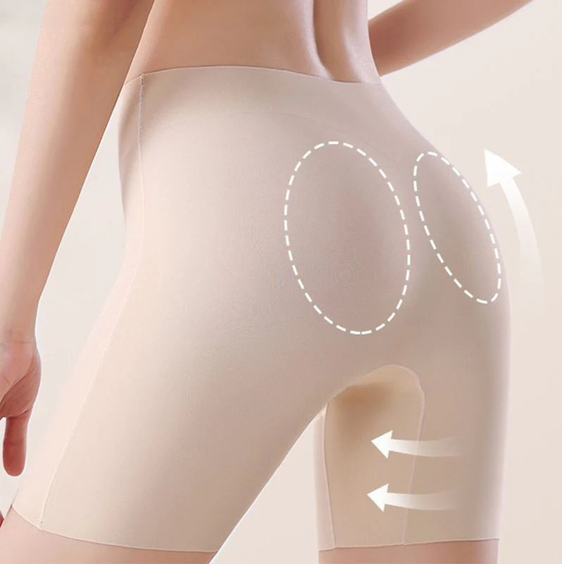 🏆 High-waisted women's silk satin underwear with tummy control and hip-lifting effect 👑🌿 - Image 5