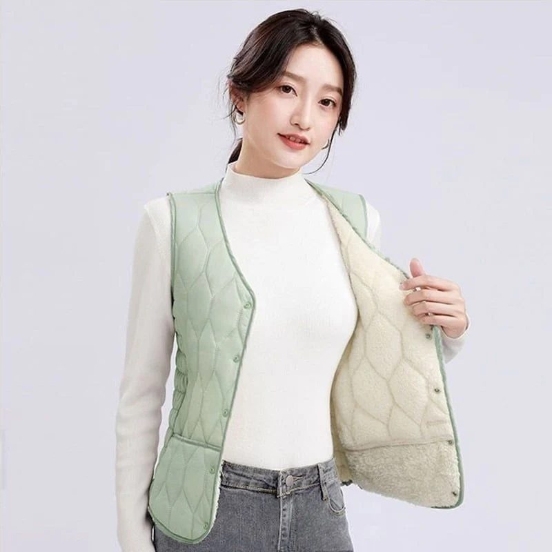 🔥2026 New Arrivals - 40% Off!🎁New Sleeveless Down Jacket Thickened Vest - Image 7
