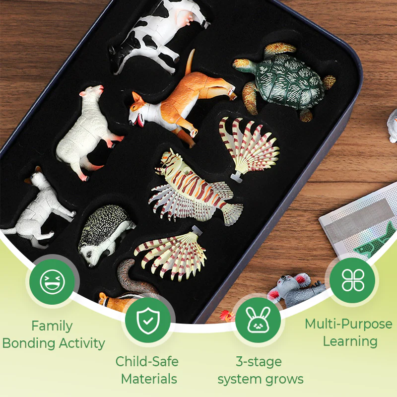 🎅Christmas Gift🐞Kids' Insect & Animal Slot-Assembly Toys - Image 5