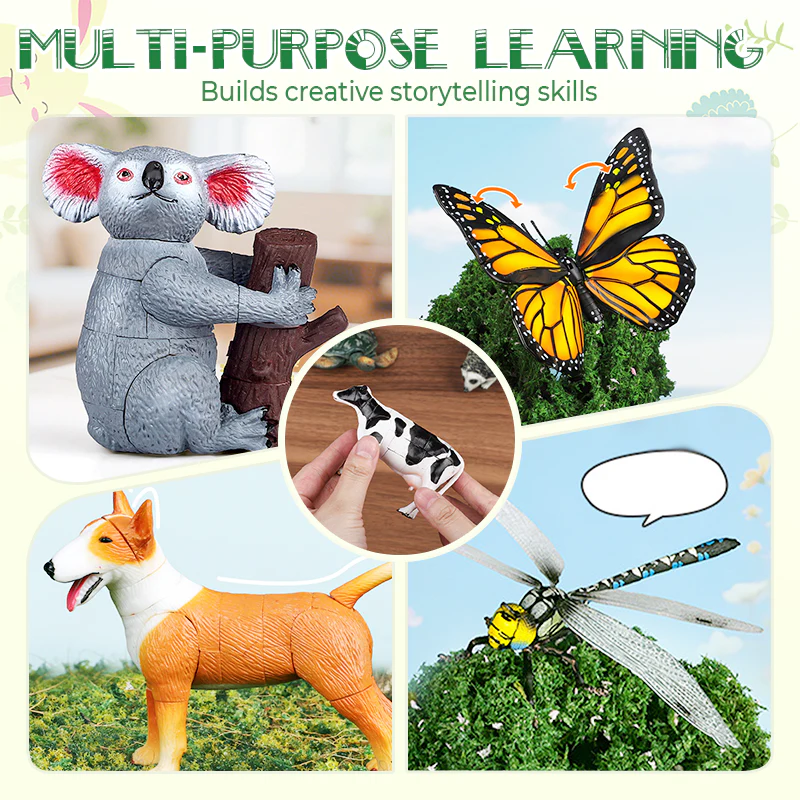 🎅Christmas Gift🐞Kids' Insect & Animal Slot-Assembly Toys - Image 6