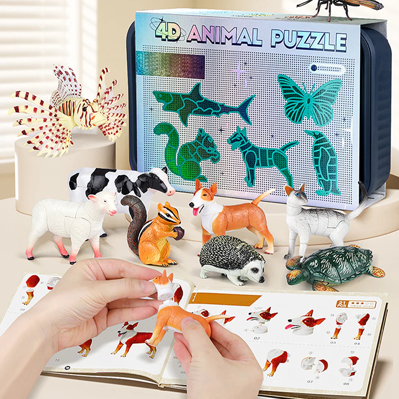 🎅Christmas Gift🐞Kids' Insect & Animal Slot-Assembly Toys - Image 7