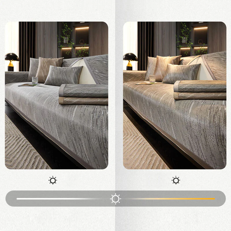 Ice Silk Sofa Cushion Summer Non-slip Ice Mat Sofa Cover - Image 3