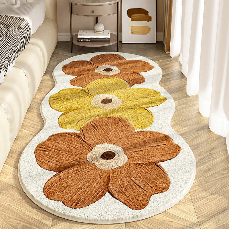 📢2026 Early Bird Offer: 40% OFF!🎅Soft Irregular Flower Pattern Rug - Image 6