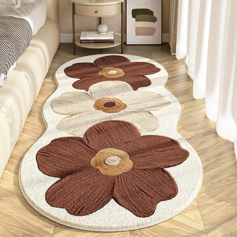 📢2026 Early Bird Offer: 40% OFF!🎅Soft Irregular Flower Pattern Rug - Image 7