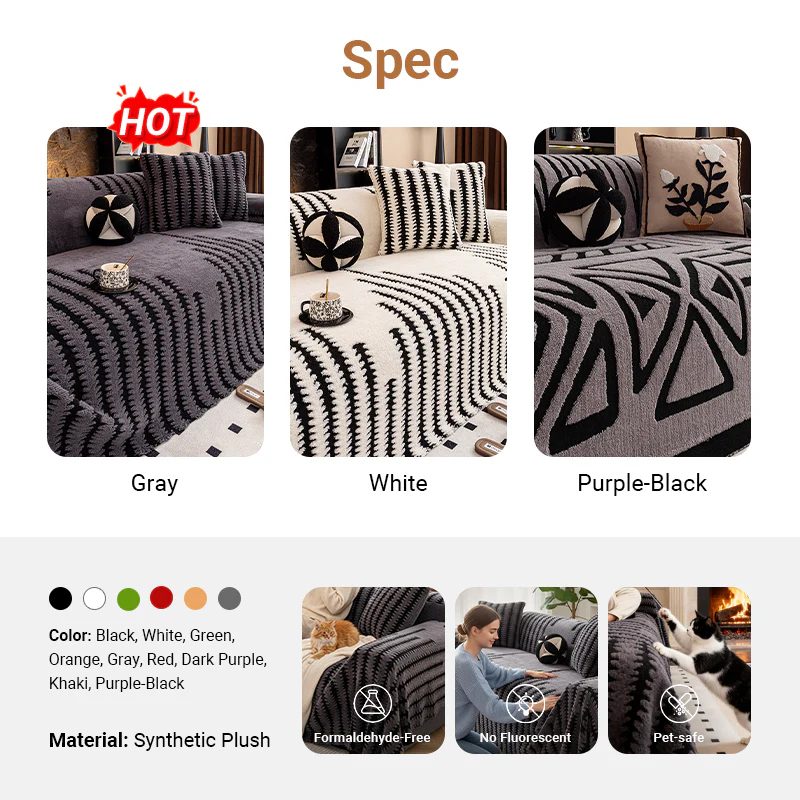 🛋️Easter Early Bird Special🎉Soft Plush Non-Slip Couch Cover🍂 - Image 8