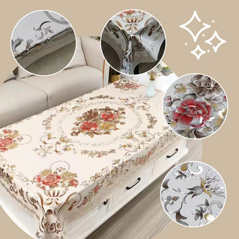 💐40% OFF NOW! 🎉 Waterproof Tablecloth – Stain-Proof, Oil-Resistant & Easy Wipe Clean 📦 - Image 3