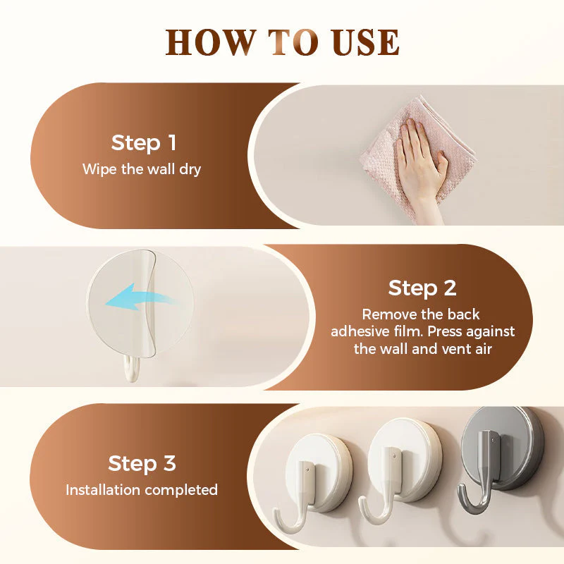 Suction Cup Hook - No Drill, No Trace & Reusable - Image 8