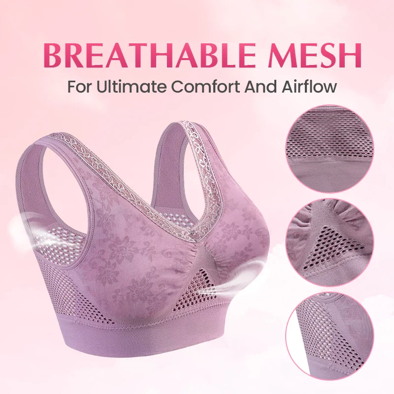 💕Buy 3+ for 15% off🔥Pure Cotton Buttonless Comfy Lifting Bra - Image 10