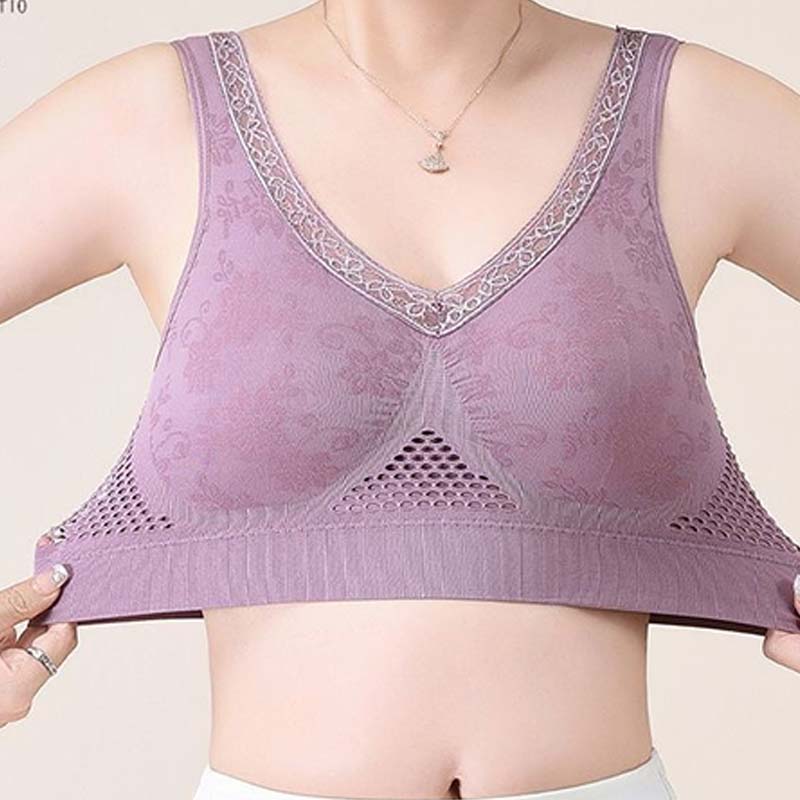 💕Buy 3+ for 15% off🔥Pure Cotton Buttonless Comfy Lifting Bra - Image 11