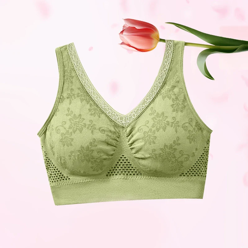 💕Buy 3+ for 15% off🔥Pure Cotton Buttonless Comfy Lifting Bra - Image 14