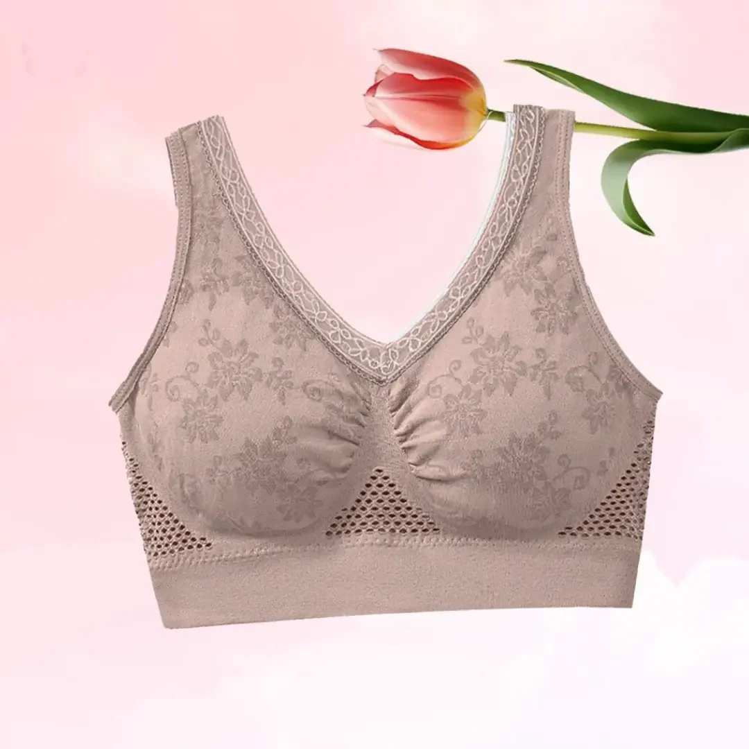 💕Buy 3+ for 15% off🔥Pure Cotton Buttonless Comfy Lifting Bra - Image 15