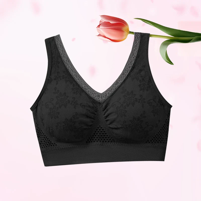 💕Buy 3+ for 15% off🔥Pure Cotton Buttonless Comfy Lifting Bra - Image 18