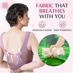 💕Buy 3+ for 15% off🔥Pure Cotton Buttonless Comfy Lifting Bra - Image 2