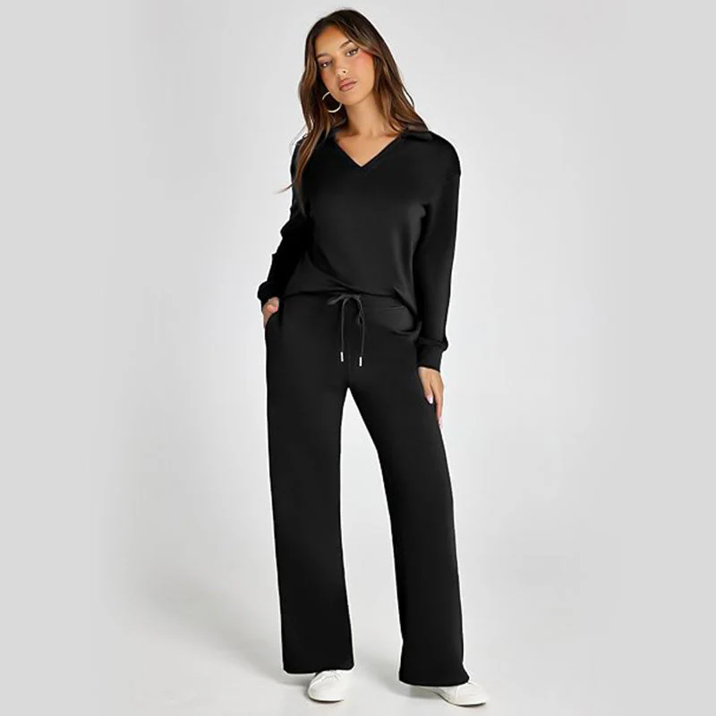 ☁️40% OFF!👍Women's 2 Piece Sets Outfits Casual Long Sleeve Sweatsuits Sets - Image 10