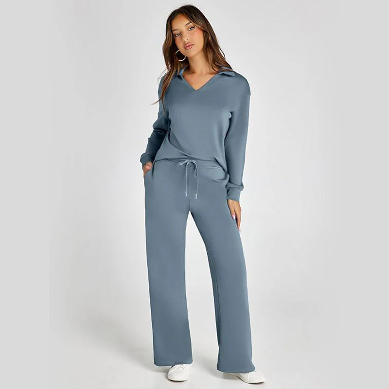 ☁️40% OFF!👍Women's 2 Piece Sets Outfits Casual Long Sleeve Sweatsuits Sets - Image 14