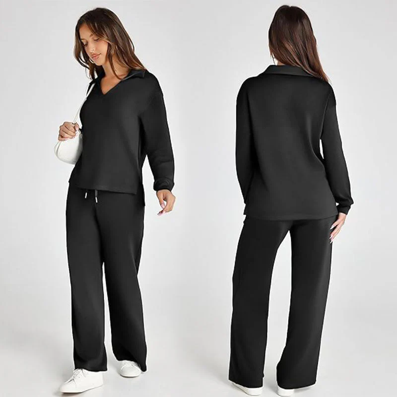 ☁️40% OFF!👍Women's 2 Piece Sets Outfits Casual Long Sleeve Sweatsuits Sets - Image 6