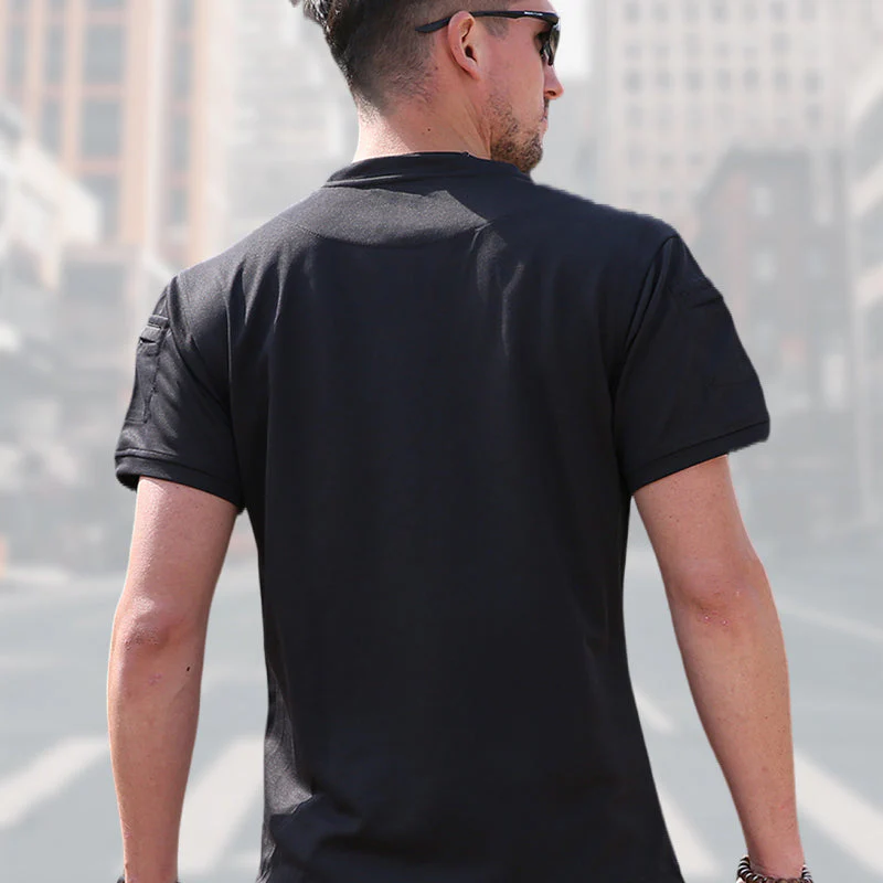 Elastic and quick-dry tactical T-shirt - Image 3