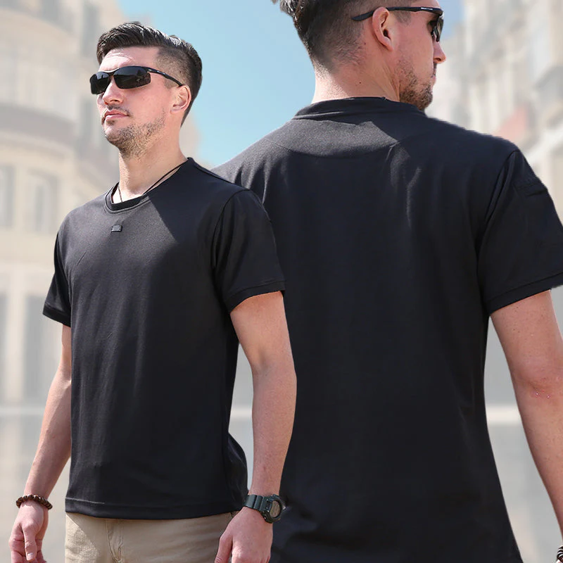 Elastic and quick-dry tactical T-shirt - Image 9